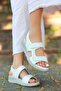 Vrp-06 Flat Sole Hakki Leather Sandals - 3