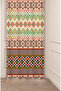 Authentic, Anatolian, Ethnic Patterned Special Design Digital Printed (Single Wing) Modern Stylish Background Curtain