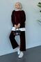 Melodi Frm Paneled Set Brown