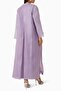Elegant Evening Abaya Set with Organza Combining Elegance and Comfort - 3