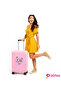 حقيبة سفر واقية من القطيفة مع شخصيات كرتونية - أضف لمسة من الأناقة إلى حقيبتك