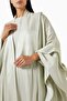 Stylishly Designed 3-Piece Abaya Set Comfortable and Elegant Look with Cotton Organza - 6