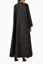 For Stylish Look Fun with Lace and Bead Embroidered Abaya Offering Romantic Elegance - 3