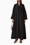 Stylish Lace Embroidered Abaya with Front Button Closure Long Sleeves Design for Modern Women - 2