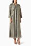 Stylish Beaded Embellished Abaya with Thin Tencel Voile Offers Elegance and Comfort