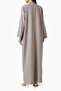 Complete Your Casual Look with This Comfortable and Stylish 4-Piece Abaya Set - 3