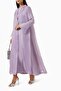 Elegant Evening Abaya Set with Organza Combining Elegance and Comfort - 2