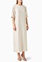 Stylish and Comfortable Crepe Abaya with Bead Accessory Detailing Ideal Choice for Modern Women - 6