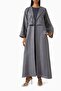 Elegant Designs and Traditional Handicrafts Come Together in Our Embroidered Abaya Set - 2