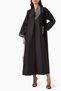 Comfortable and Stylish Abaya with Pearl Accessory Detail, Paired with Sheila - 2