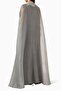 Look Stylish with This Chic Floral Embroidered Abaya Featuring a Comfortable Design for Practical Use - 3