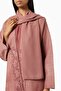 Polished Night's Elegant Style with Stylish Embroidered Maternity Abaya Set - 3