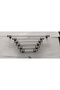 Yörük 320 mm White-Black Luxury Modern Drawer Cabinet Wardrobe Furniture Handles - 2