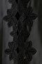 For Stylish Look Fun with Lace and Bead Embroidered Abaya Offering Romantic Elegance - 5