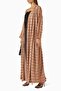 Polka Dot Patterned Abaya Stylish and Comfortable Ideal Choice for Everyday Wear - 2