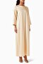 Elegance and Comfort Always by Your Side with This Stylish Beaded Abaya Set - 4