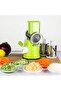 Manual Mandoline Slicer Vegetable Fruit Cutter Cheese Shredder Rotary Drum Grater Nuts Grinde