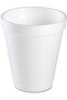 6J6-50 6J6 2.9" Top & 1.8" Bottom Diameter, 3.3" Height, White Foam Cup, 6 oz Capacity (2 Pack