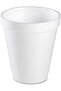 6J6-50 6J6 2.9" Top & 1.8" Bottom Diameter, 3.3" Height, White Foam Cup, 6 oz Capacity (2 Pack - 2