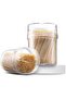 Alsaqer (10 Pack) Bamboo Wooden Toothpicks | Double Sided Round Bamboo Sticks | Toothpick f