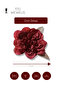Women's Hawaiian Style Burgundy Flower Premium Buckle - 3