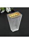 Alsaqer Crystal Glass Bakhoor Burner-Square | Oud burner | Incense Bakhoor Charcoal Burner | Frankin