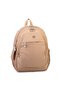 Unisex Large Size Backpack Multi-Compartment School Bag Sand