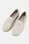 Women's Beige Khaki Natural Leather Loafer Ballet Shoes, Size 36-41 - 2