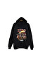 Avatar the Last Airbender Zuko Printed 100% Cotton Unisex Black Hooded Sweatshirt