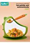 Multifunctional Baby Bowl with Two Spoons, Toddler Food Snack Bowl with Suction Base And Lid for Ind - 5