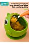 Multifunctional Baby Bowl with Two Spoons, Toddler Food Snack Bowl with Suction Base And Lid for Ind - 4