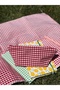Red Small Pötikareli Eco-Friendly Washable Zippered Tissue Pen Case / Makeup Bag - 3