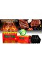 Fire Top BBQ Charcoal Briquettes - 5 kg | Long Hole Hexa Shape Sticks for Barbeque, Camping, Hiking, - 6