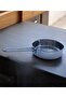 16 cm Steel Sauce Pot Milk Pot Sauce Pan Height 5 cm Stainless Steel - 3