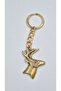 Brass Deer Keychain