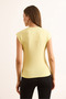 Women's Yellow Bat Soft Textured Flexible Blouse Blz-19002877 - 2