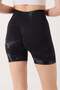 Seamless Sports Shorts Tie-Dye Patterned Stitch-Free Push up Effect Flexible and Shaping / Sculpting Leggings - 6