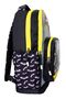 3-Piece Elementary School School Bag for Girls and Boys with Lunchbox and Pen Holder, Black Batman - 3