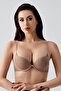 Women's Push-Up Special Double Padding - Capucino Color Bra That Makes Your Chest Look Fuller 337035
