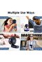 Handheld Fan 3000mAh Rechargeable Mini USB Fan –5 Speed Portable Folding Desk Fan with Power Display - 2