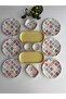 Set Breakfast Colors Noyan 12 Pieces for 6 People