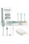 - 7-in-1 Travel Baby Bottle Cleaning Brush And Rack Set - Green