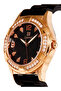 Women's Water Resistant Rubber Analog Wrist Watch GRS924RBB - 2