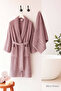 4 Piece Family Bathrobe Set Soft Elegance - 5