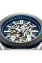 Ruscello Automatic Watch for Men - Blue Strap, Stainless Steel - 5