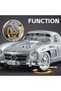 Mercedes-Benz 300 Sl Grey 1954 Model Classic Car 1/24 Scale Mercedes 300Sl Grey - 7