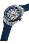 Ruscello Automatic Watch for Men - Blue Strap, Stainless Steel - 3