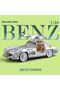 Mercedes-Benz 300 Sl Grey 1954 Model Classic Car 1/24 Scale Mercedes 300Sl Grey - 3