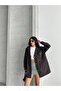 Women's Drawstring Waist Short Trench Coat Zyn-58807 - 2
