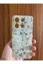 Xiaomi Redmi Note 13 4g Vine/Flower Printed Inside Velour Silicone Phone Case Cover